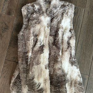 Cabi Faux Fur Vest